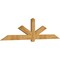 Ekena Millwork Kennewick Rough Sawn Timber Gable Bracket, Western Red Cedar, 108"W x 27"H x 2"D x 6"F, 6/12 Pitch GBW108X27X0206KEN00RWR - alternate 4